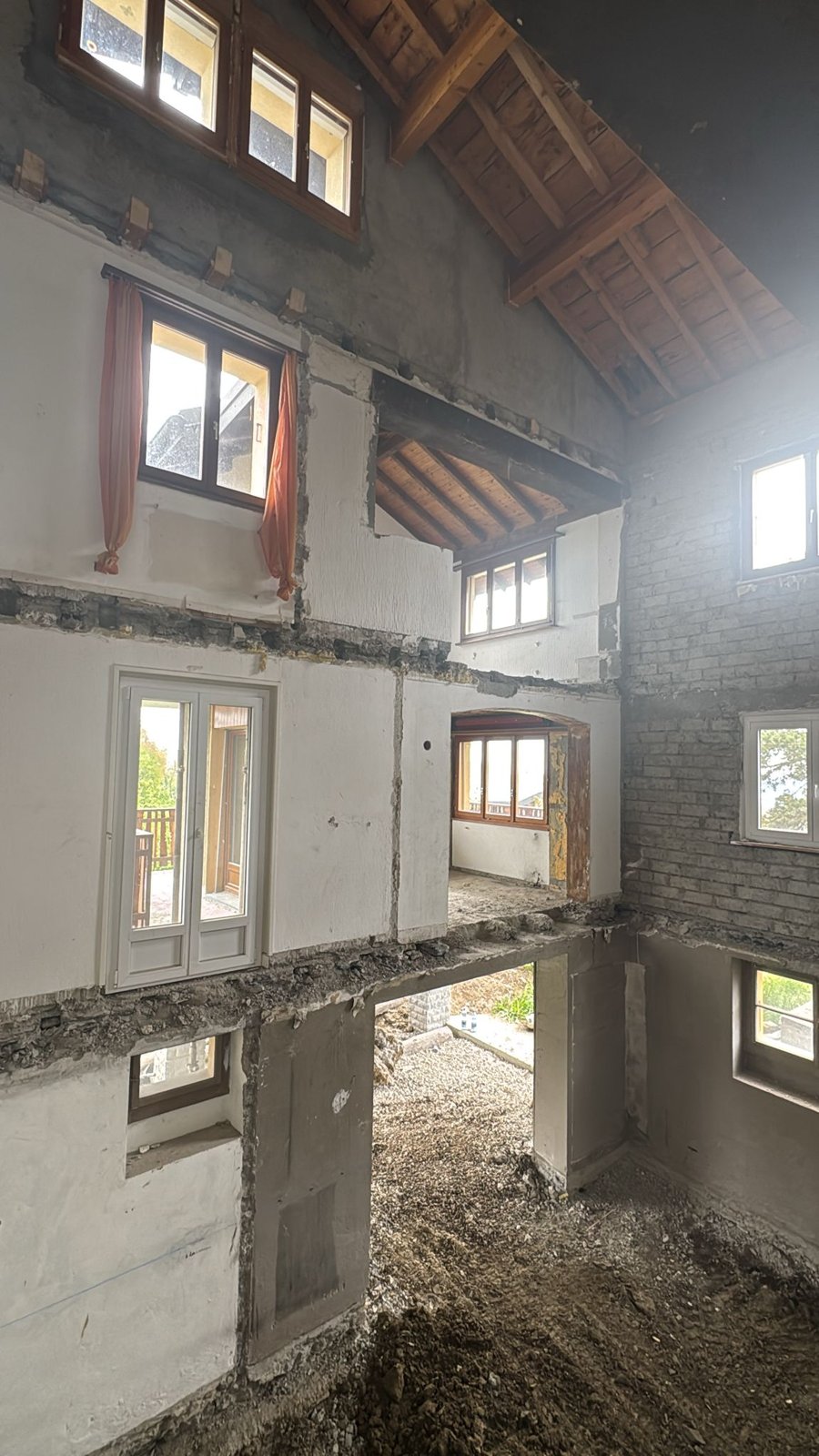 Chantier de l'Immeuble Bella Tola, mai 2026