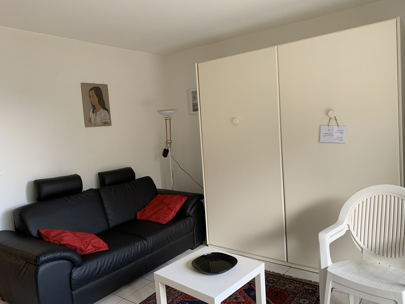 Salon avant rénovation